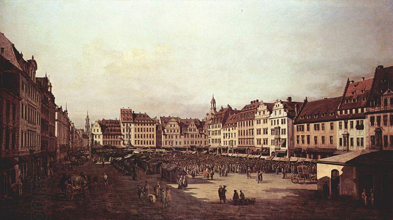 Bernardo Bellotto Ansicht von Dresden, Der Altmarkt von der Seegasse aus China oil painting art